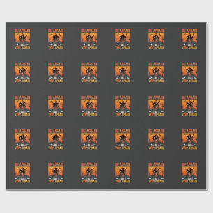 Papel De Regalo Casa Embrujada De Diseño De Halloween Teme