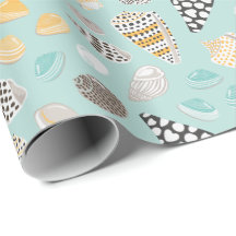 Casas de mar con estampado suave en la menta