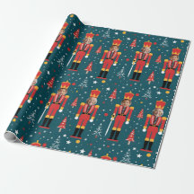 Papel de regalo cascanueces con foto personalizada