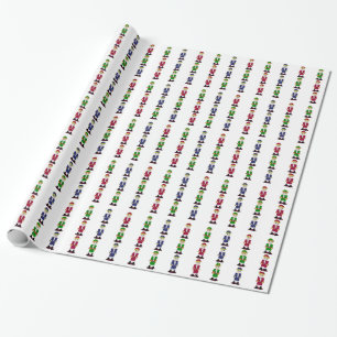 Papel De Regalo Cascanueces de Madera