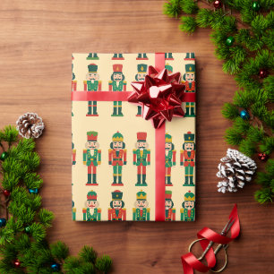 Papel De Regalo Cascanueces de Navidad con Luz