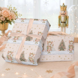 Papel De Regalo Cascanueces Rey Ratón Navidad Cumpleaños