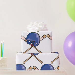 Papel De Regalo Cascos de béisbol y deportes náuticos