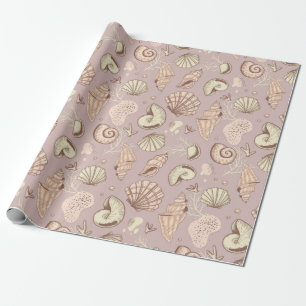 Papel De Regalo Cascos marinos