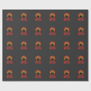 Papel De Regalo Castillo de Halloween de Esa Bruja 100%