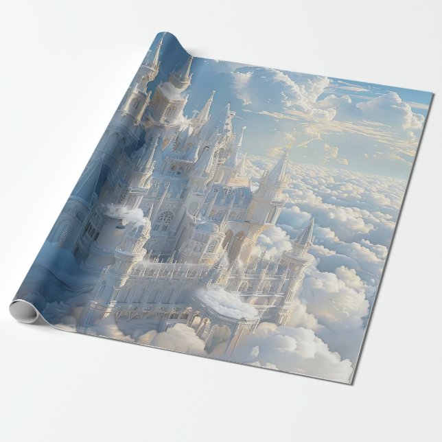 Papel De Regalo castillo de nube (Desenrollado)