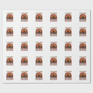 Papel De Regalo Castillo Embrujado de Halloween Listo para Asustar