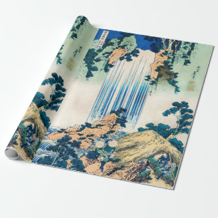 Papel De Regalo Catarata de Yoro, provincia de Mino, por Katsushik