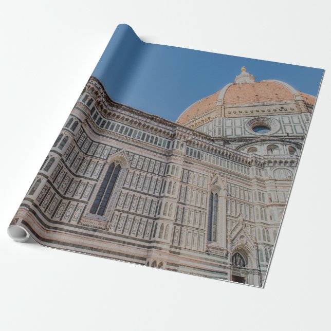 Papel De Regalo Catedral de Florencia (Desenrollado)
