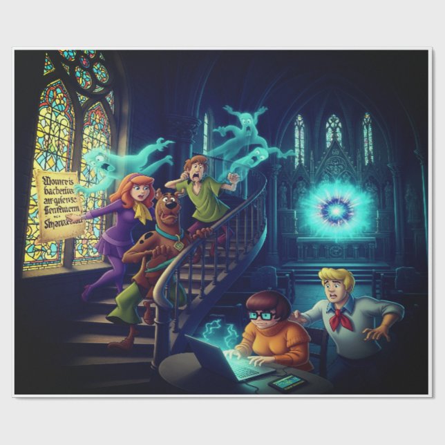 Papel De Regalo Catedral de los Libros de Regalo (Superficie plana)