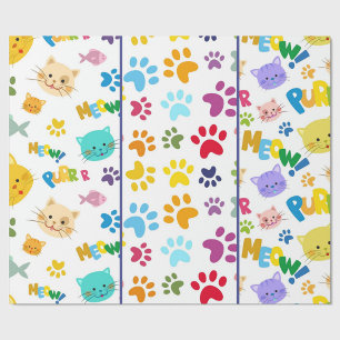 Papel De Regalo Cats Meow