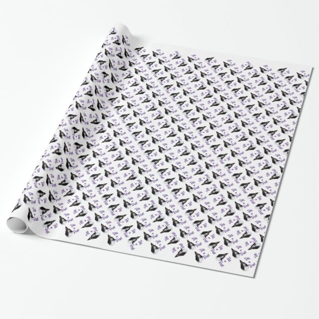 Papel De Regalo Cavalier King Charles Spaniel Trick (Desenrollado)