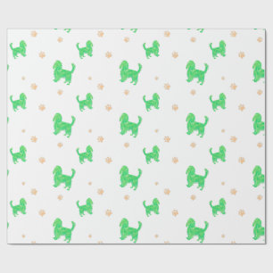 Papel de regalo Cavalier – Regalo minimalista verd