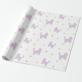 Papel De Regalo Cavalier Wrapping Paper – Minimal Lavender Gift