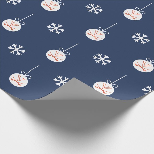 Papel De Regalo Cavaliers de Virginia | Fiesta (Esquina)