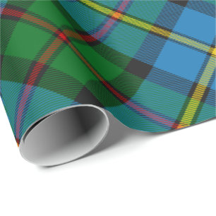 Papel De Regalo Caza de clan MacLeod Tartan Rotated Wrapping Paper