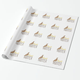 Papel De Regalo Cazador de las codornices