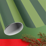 Papel De Regalo Cazador elegante verde jardín verde raya<br><div class="desc">Papel de regalo de rayas verdes simples - perfecto para rayas coloridas con tema de jardín.</div>