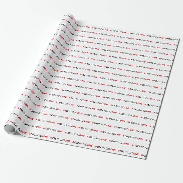 Papel De Regalo CBC Radio One (Desenrollado)
