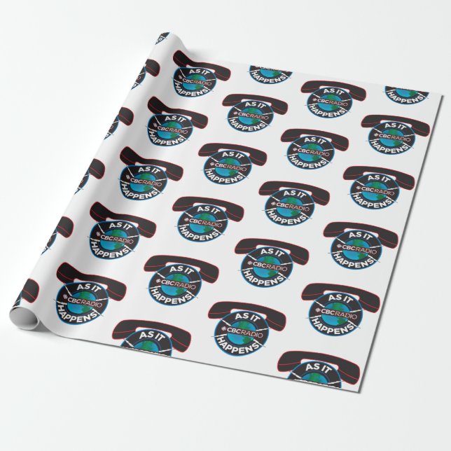 Papel De Regalo CBC tal como ocurre (Desenrollado)