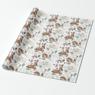Papel De Regalo Cebollos de madera de color acuático
