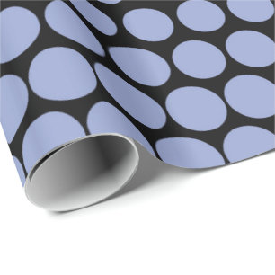 Papel De Regalo Ceil Polka Dot Black moderno