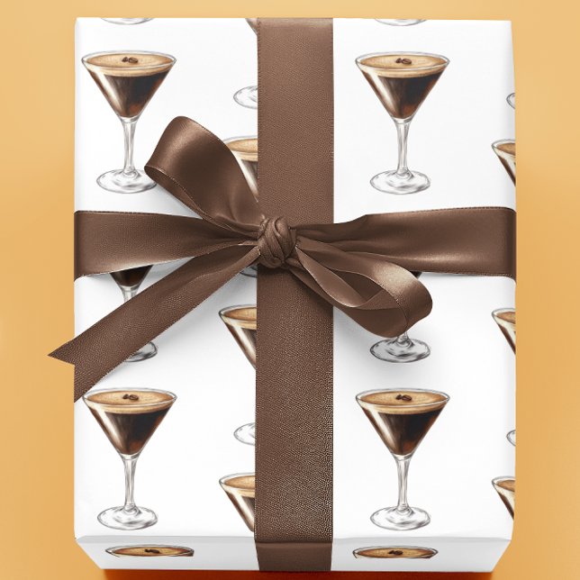 Papel De Regalo Celebración de Espresso Martini (Subido por el creador)