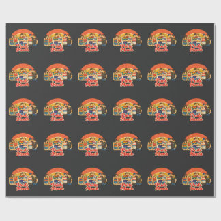 Papel De Regalo Celebración del Mes del Orgullo LGBTQ Retro Vintag