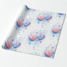 Papel De Regalo Celebraciones de amor
