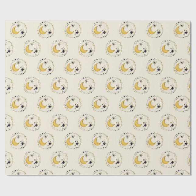 Papel de regalo celestial (Superficie plana)
