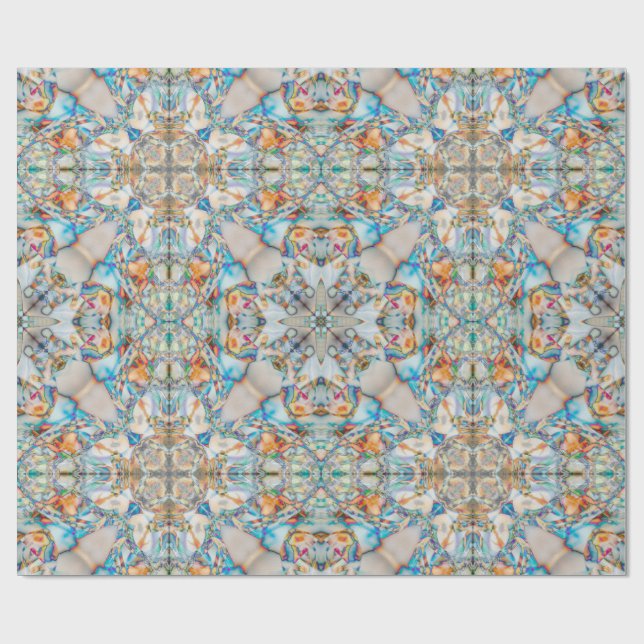 Papel De Regalo Celestial Lace Mosaic (Superficie plana)