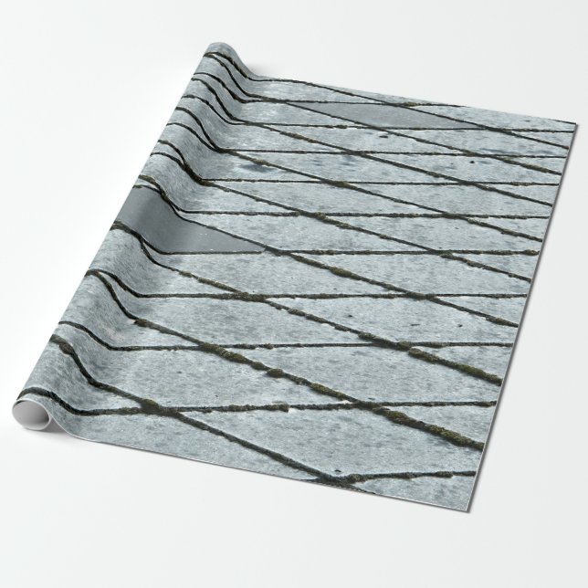 Papel De Regalo Cemento gris (Desenrollado)