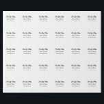 Papel De Regalo Cena de ensayo Un día antes de la noche anterior n<br><div class="desc">diseño</div>