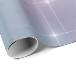 Papel De Regalo Centelleo de color de malva azul