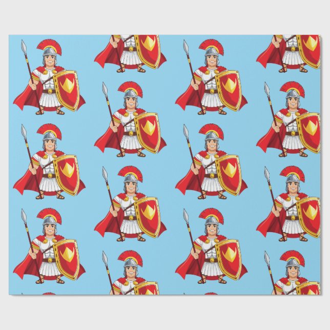Papel De Regalo centurión romano (Superficie plana)