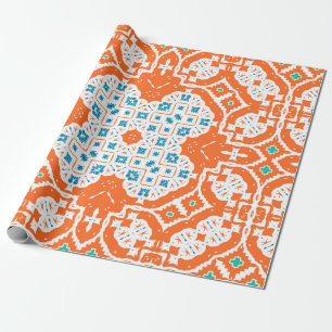 Papel De Regalo Cerámica de talavera mexicana antigua. Sin inconv