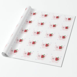 Papel De Regalo Cerdito de Fiesta