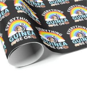 Papel De Regalo Cerdo de Guinea - Guinea Esté bien, aliento