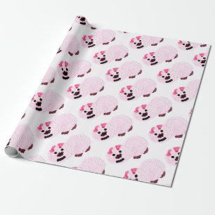 Papel De Regalo Cerdo rosa