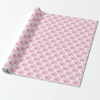 Papel De Regalo Cerdos rosados