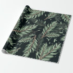 Papel De Regalo Cerezo ChristMass maíz de pino Salto árbol Botánic<br><div class="desc">Cerezo ChristMass maíz de pino Salto árbol Botánico</div>