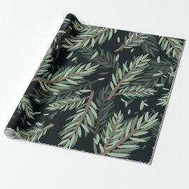 Papel De Regalo Cerezo ChristMass maíz de pino Salto árbol Botánic