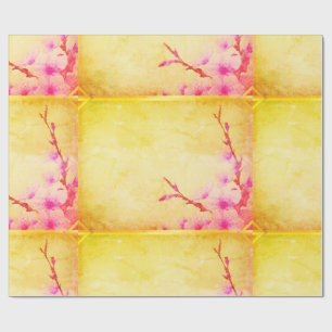 Papel De Regalo Cerezo en flor