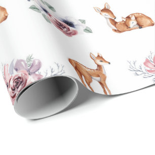 Papel De Regalo Cervatillo bebé