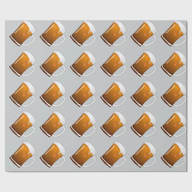 PAPEL DE REGALO ¡CERVEZA! (Costura)