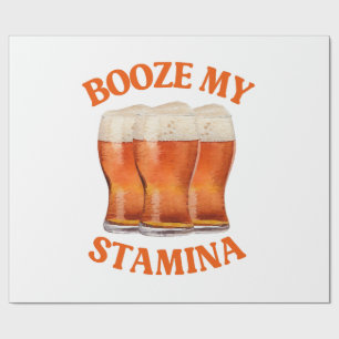 PAPEL DE REGALO CERVEZA IRLANDESA DIVERTIDA