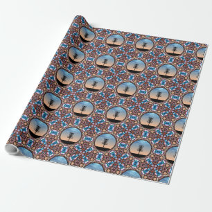 Papel De Regalo Cesta de Golf de Disco