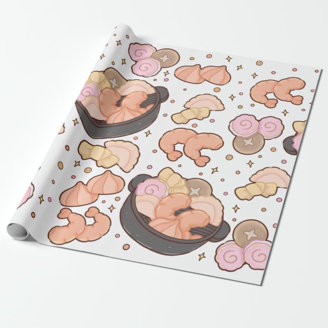 Papel De Regalo Chabu (Desenrollado)