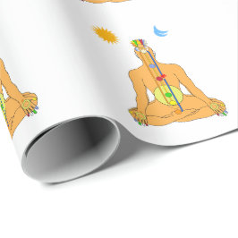 Papel De Regalo Chakras Sentados