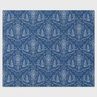 Papel De Regalo Chalk nutcracker doodle Christmas